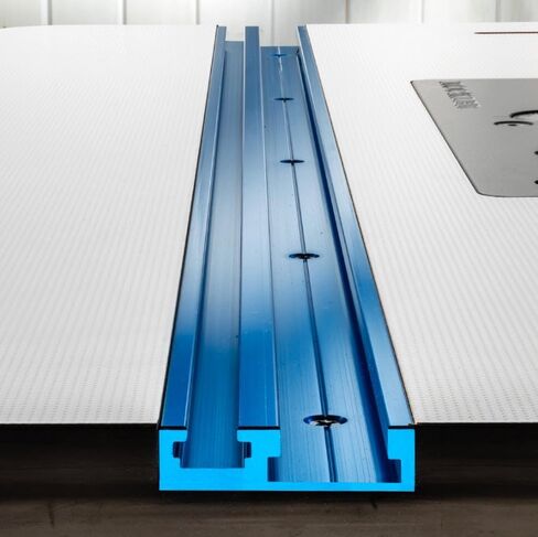 Rockler Dual Track, 36'' - Aluminum T Track and T Slot Rail for Woodworking Router Tables, Fences, Jigs - Hold Downs and Miter Gauge Applications. in Kuwait
