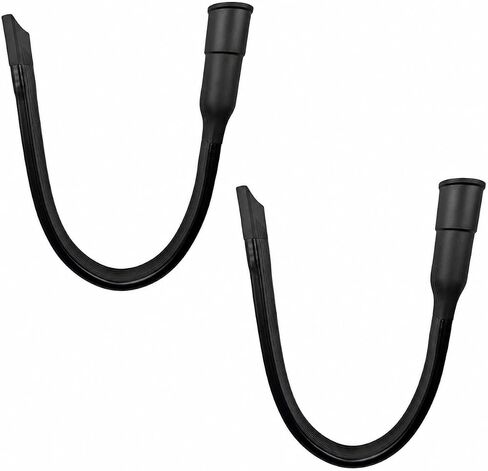 2-Pack 25-Inch Flexible Crevice Tools - Universal Vacuum Attachments for 1-1/4" & 1-3/8" Hoses - Extra Long Reach Cleaning Kit for Home & Car - Compatible with Dyson, Shark, Hoover, Bissell in Kuwait