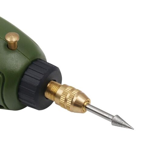 Generic 2pcs 3mm Shank Mini Drill Bit, Diamond Pointed Needle, Engraving Needle, Metal Plating in Kuwait