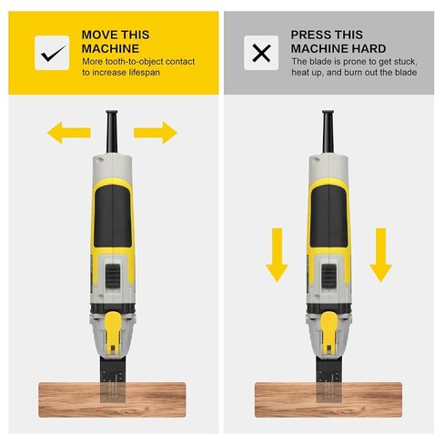Enventor 67 PCS Oscillating Tool Blade, Universal Multitool Blade Kit, Quick Release Oscillating Saw Accessories Compatible with Enventor 23Q1-3, 86229, 98606, Dewalt, Dremel, Ryobi in Kuwait