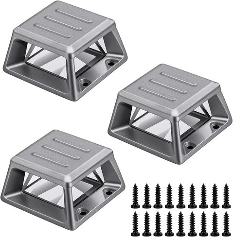 3PCS N456702 Level Window Replacement Compatible with Dewalt DW089LG, DW0811LG, DW0811LR, DW089LR, DCLE34030G-QU, DCLE34030G, DCE089G, DCE0811G, Includes Screws in Kuwait