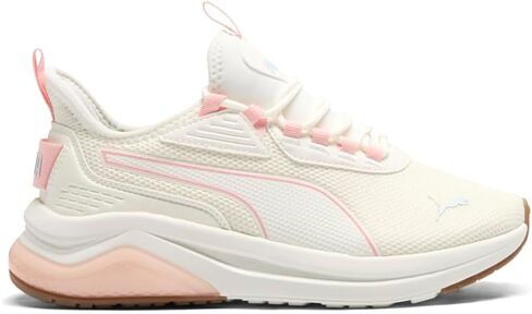 PUMA Womens Amplifier Wide Lace Up Sneakers Shoes Casual - Off White in Kuwait