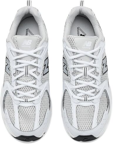 New Balance Unisex 530 Nb 103 White/Silver Metallic Mens 6.5 Womens 8 Medium in Kuwait