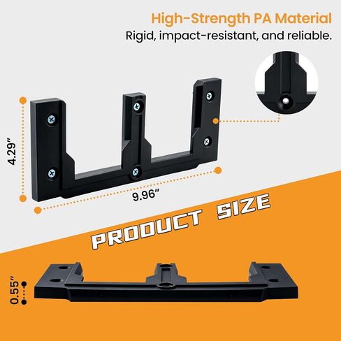 6-Pack Modular Mounting Plates Compatible with Milwaukee PACKOUT, Wall Mount Plates Fit for PACKOUT Toolboxes, Organizers & Accessories, Easy-to-Install and Convenient Tool Storage System in Kuwait