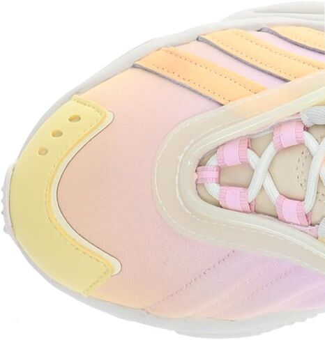 adidas Womens Oztral Lace Up Sneakers Shoes Casual - White - Size 6.5 M in Kuwait