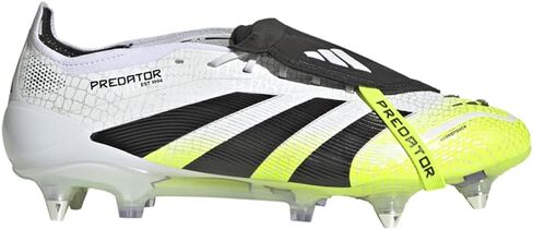 adidas Elite Fold-Over Tongue Soccer Cleats - White, Yellow in Kuwait