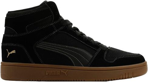 PUMA Mens Rebound Layup Mix Lace Up Sneakers Shoes Casual - Black in Kuwait