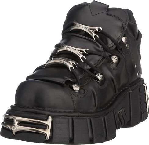 M.106-S1 (42) New Rock Leather Boots : Custom made pre order 35 days in Kuwait