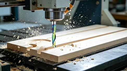 NE12 Upcut Spiral Router Bit 1/4 Inch Shank, 1/4 Cutting Diameter Solid Carbide End Mill with DLC Toating for Wood Mortises and Cutting Dadoes Carving in Kuwait