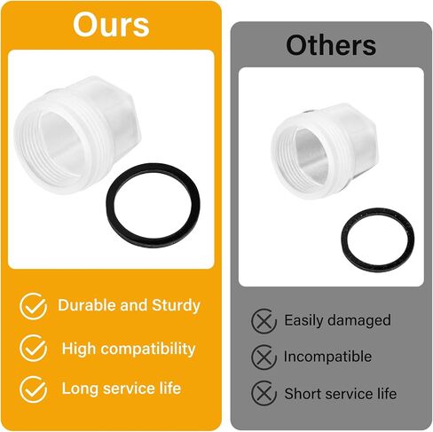 366900170 Compactor Parts Cup Seal Kit for Mikasa Rammer | Compatible with Mikasa MTX50HD, MTX60HD, MTX70HD, MTX70HDR, MTX80HDR Rammer, Maintenance Set with PP Cups & Silicone Rings in Kuwait