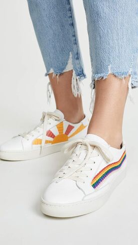 Soludos Rainbow Wave Sneaker White in Kuwait