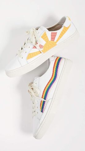 Soludos Rainbow Wave Sneaker White in Kuwait