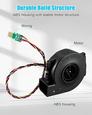 20N636P010 Vacuum Cleaner Engine Ventilation Motor Fan Module | Replace 636P010-0928MNS Fit for iRobot Roomba i1 i2 i3 i4 i5 i6 i7 i8 j5 j6 j7 Series j8+ j9+ e5 e6 Sweeper Fan Module in Kuwait