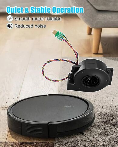 20N636P010 Vacuum Cleaner Engine Ventilation Motor Fan Module | Replace 636P010-0928MNS Fit for iRobot Roomba i1 i2 i3 i4 i5 i6 i7 i8 j5 j6 j7 Series j8+ j9+ e5 e6 Sweeper Fan Module in Kuwait