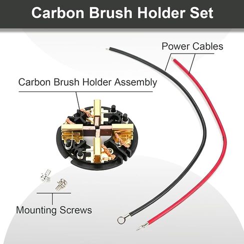 Carbon Brush Holder for Milwaukee 2601-20 2602-20 2650-20 2651-20, 18V Battery Drill Replacement Part, 22-22-1630 in Kuwait