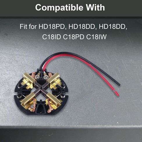 Carbon Brush Holder for Milwaukee 2601-20 2602-20 2650-20 2651-20, 18V Battery Drill Replacement Part, 22-22-1630 in Kuwait