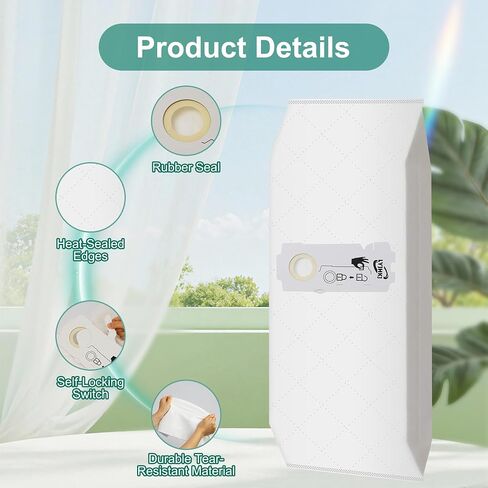 5 Pack 204308 Filter Bags Compatible with Festool CT MINI, CT MINI I, CT MIDI and CT MIDI I from 2019 Onwards, CTC MINI/MIDI and CT 15, Dust Collector Bags Vacuum Bags in Kuwait