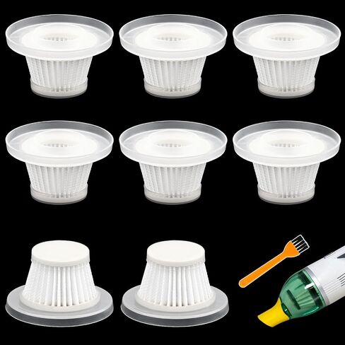 HEPA Vacuum Filter Replacement, Washable & Reusable Filters for Cordless Handheld Vacuum Cleaner, High Efficiency Filtration Accessories, 4 Pack in Kuwait