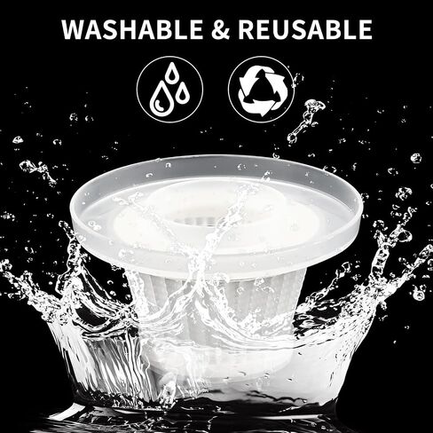 HEPA Vacuum Filter Replacement, Washable & Reusable Filters for Cordless Handheld Vacuum Cleaner, High Efficiency Filtration Accessories, 4 Pack in Kuwait