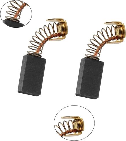 089006017092 Carbon Brushes Replacement Compatible with Ridgid Tile Saw R4040 R4041S and Ryobi Miter Saw TS1344 TS1345 Carbon Motor Brush,17x10x9mm (Pack of 2) in Kuwait