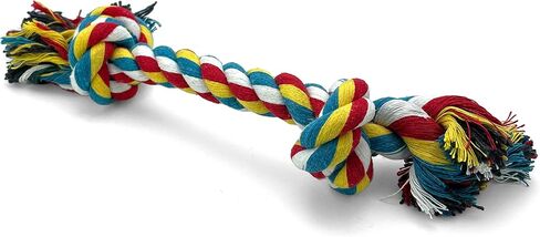 Knotted Rope Chew Toy for Dogs - Large Size 12" in Saudi Arabia