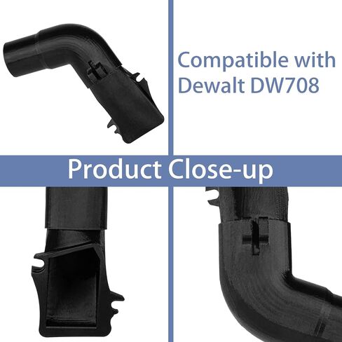For Miter Saw Dust Collector, Dust Collection Fitting Compatible with Dewalt DW708. An Essential Workshop Accessory for Creating A Cleaner Environment in Kuwait