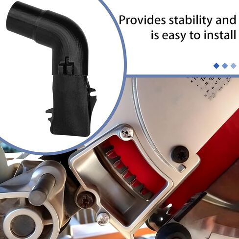 For Miter Saw Dust Collector, Dust Collection Fitting Compatible with Dewalt DW708. An Essential Workshop Accessory for Creating A Cleaner Environment in Kuwait