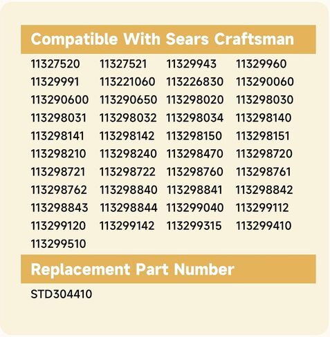 Upgrade V-Belt Table Saw Belt Drive Compatible with Sears Craftsman 10" Belt Drive Table Saws Replace#: STD304410 in Kuwait