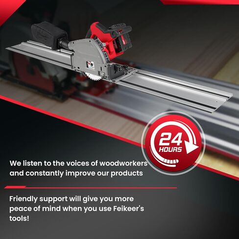 55"*2 Track Saw Guide Rail Compatible with Milwaukee Track Saw With Bag | Replacement for Milwaukee Guide Rail, Perfect Fit for Milwaukee Track Saw and Woodworking Longer Cuts, 2 Year Warranty in Kuwait