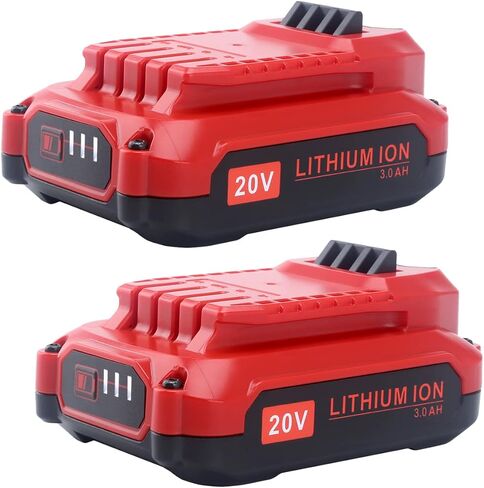 Biswaye 20V MAX Lithium Ion Battery CMCB202 Compatible with Craftsman V20 Battery CMCB204 CMCB202 CMCB201 (for All V20* Cordless Tools) CMCS300B CMCG400B CMCB104 CMCK700D2 CMCD700C1 CMCS714M1 CMCL030B in Saudi Arabia