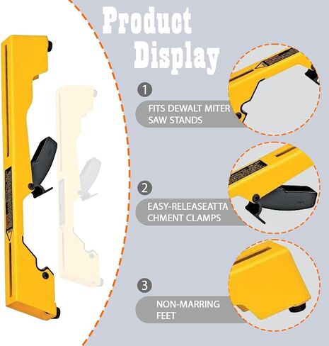 Miter Saw Mounting Brackets, Compatible with DW723, DWX723, DWX724, and DWX725 Stands (DW7231) in Kuwait