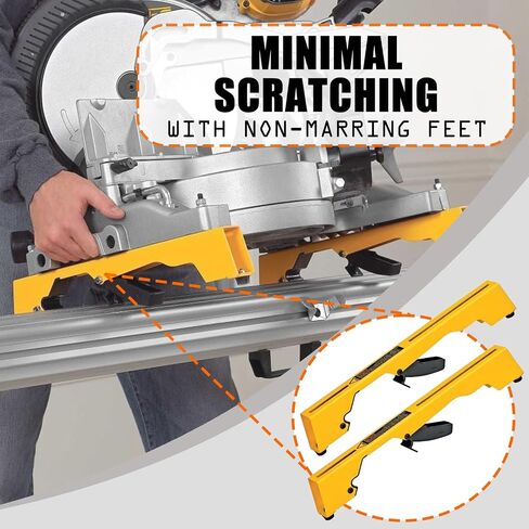 Miter Saw Mounting Brackets, Compatible with DW723, DWX723, DWX724, and DWX725 Stands (DW7231) in Kuwait