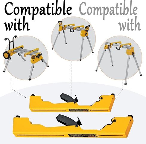 Miter Saw Mounting Brackets, Compatible with DW723, DWX723, DWX724, and DWX725 Stands (DW7231) in Kuwait