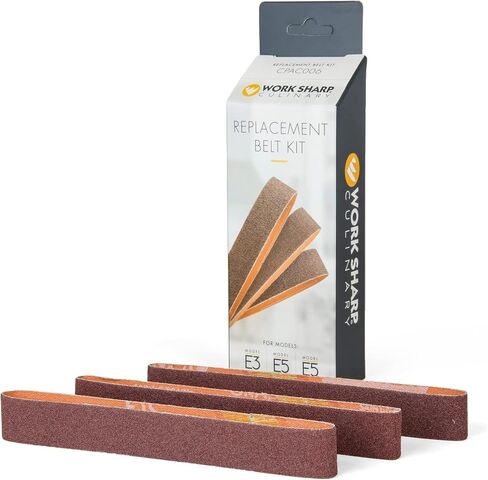Work Sharp Professional Electric Kitchen Knife Sharpener Replacement Belt Kit in Kuwait