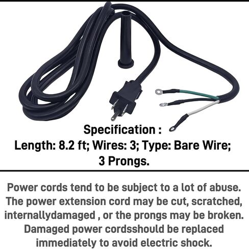 SKILSAW 95104L Replacement Power Cord for Circular Saw Compatible with SKILSAW Worm Drive Saw SPT77WM SPT78W SPT70V SPT55,Power Cord, Suitable for SKIL Circular Saw M77 77 Electric Tools Parts in Kuwait