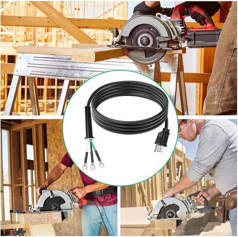 SKILSAW 95104L Replacement Power Cord for Circular Saw Compatible with SKILSAW Worm Drive Saw SPT77WM SPT78W SPT70V SPT55,Power Cord, Suitable for SKIL Circular Saw M77 77 Electric Tools Parts in Kuwait