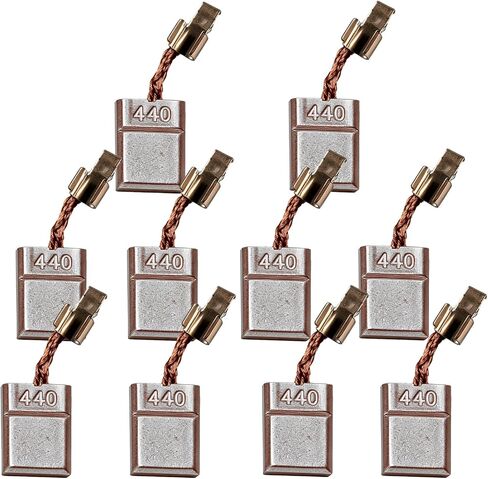 CB153 Carbon Brushes Compatible with Makit CB-154 CB-155 | Replacement carbon brushes CB-157 CB-161 CB-163 181044-0 power tools, spare parts,10-pack. in Kuwait