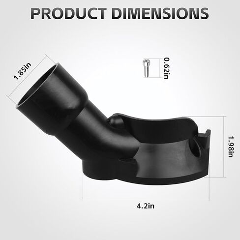 Trim Router Hose Adapter, Compatible with De-Walt DCW600 and DWP611 for De-walt Dust Collection Adapter for Festool 27mm and 36mm HoseHose in Kuwait