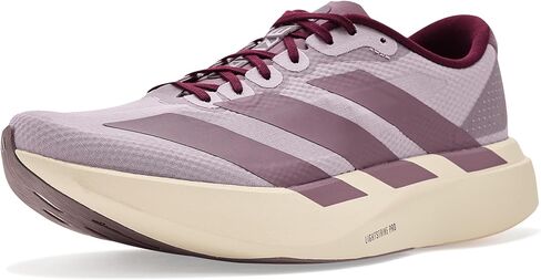 adidas, Women's, Adizero Evolution Sl Running Shoes, Preloved Fig/Shadow Fig/Maroon, 11, Medium in Kuwait