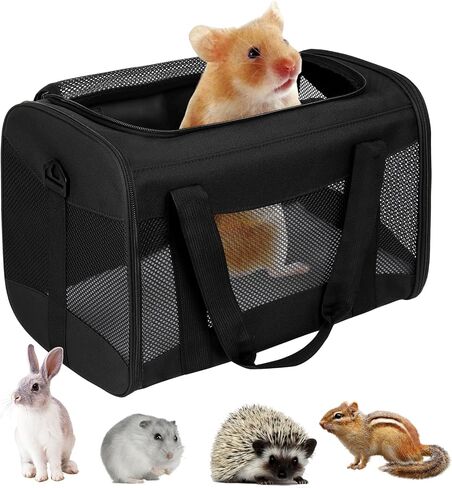 Cat Carrying Case Pet Dog Carrier Soft-Sided Cat Bag Airline Approved, Pet Travel Carrier Up to 15 Lbs, Collapsible Cat Carrier Dog Carrier for Medium Cats Small Cats Dogs(17x11x11 Green) in Saudi Arabia