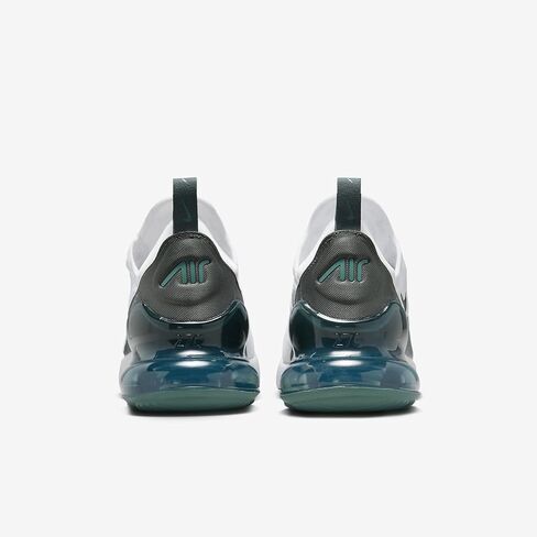 Nike Air Max 270 Women's Shoes (HQ3421-100, White/Bicoastal/Phantom/Vintage Green) Size 5 in Kuwait