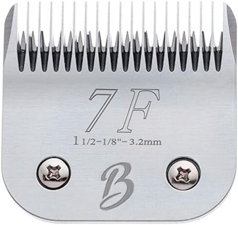Bucchelli Detachable A Series Clipper Blade #7F - Grooming Blade 3.2mm Japanese high Carbon Steel | Extra Durable & High Speed Compatible with A5 Series Clippers for Horses, Cat & Dog in Saudi Arabia