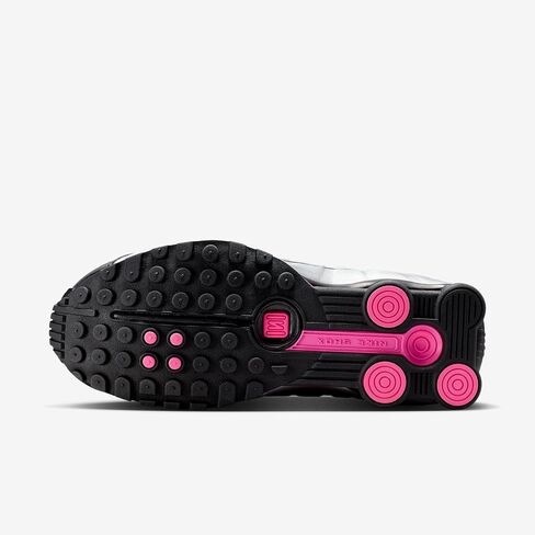 Nike Shox R4 Women's Shoes (Black/Pinksicle/Metallic Silver) Size 8 in Kuwait