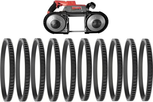 45-69-0010 Blade Pulley Tires Replacement Compatible with Deep Cut Band Saw Parts 6230 6232-6 6225 AO2807 6238N 6238-20 2729-20 Portaband Band Saw Rubber Belt (10 Pack) in Kuwait