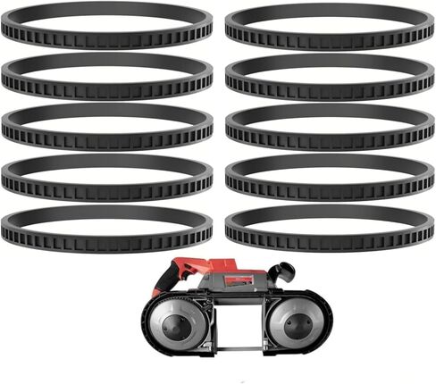 45-69-0010 Blade Pulley Tires Replacement Compatible with Deep Cut Band Saw Parts 6230 6232-6 6225 AO2807 6238N 6238-20 2729-20 Portaband Band Saw Rubber Belt (10 Pack) in Kuwait