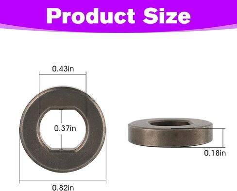 Replacement Dre-mel Inner Flange Spacer 2610012032 For Drem-el Saw MAX SM20 Parts,Bos-ch Saw Max Flange Plate Parts- 2 Pack in Kuwait