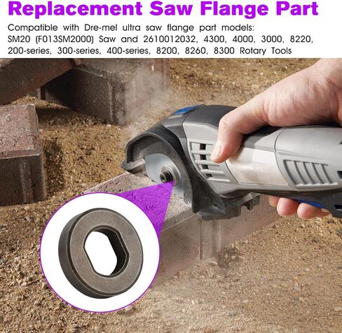 Replacement Dre-mel Inner Flange Spacer 2610012032 For Drem-el Saw MAX SM20 Parts,Bos-ch Saw Max Flange Plate Parts- 2 Pack in Kuwait