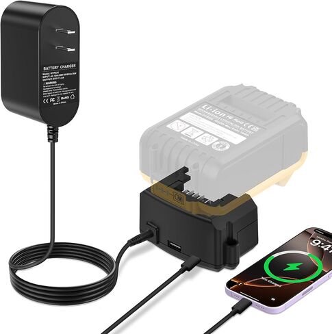 Quick Charger for Snow Joe & Sun Joe 24V Lithium-Ion Battery, 24VCHRG-QC iON+ Charger for iBAT24 & 24VBAT Series, iBAT24-LT iBAT24-XR 24VBAT-LTE 24VBAT-XR AC Adapter in Kuwait