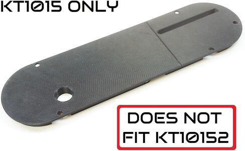Throat Plate Insert for Kobalt KT1015 15-Amp 10-in Table Saw Zero Clearance in Kuwait