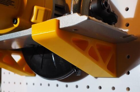 Pegboard Mount Made for Dewalt Circular Saw in Kuwait